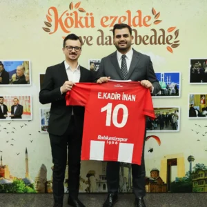 Genel Sekreterimiz Eyyüp Kadir İnan’a Ziyaret