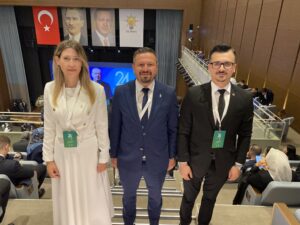 Gençlik Kolları İl Başkanımız Mustafa Bilal Dönmez AK Parti’nin 24. Kuruluş Yıldönümü Programındaydı