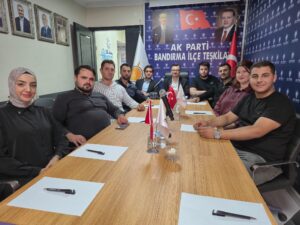 Bandırma İlçe Gençlik Kolları Yürütme Toplantısı
