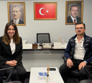 MYK Üyemiz Pırıl Başkan’dan İl Başkanımıza Nezaket Ziyaret