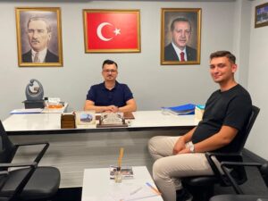 İl Gençlik Kolları Başkanımız, Siyasi ve Hukuki İşler Başkanımız Ve İl Sekreterimiz İle Teşkilat Çalışmalarını Değerlendirdi 