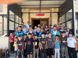 Kur’an Kursu’nda Eğitim Gören Öğrencilerimizle Bir Araya Geldik.