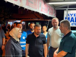 Genel Başkan Yardımcımız Ve İl Başkanımız ile Yangından Etkilenen Vatandaşlarımızı Ziyaret Ettik