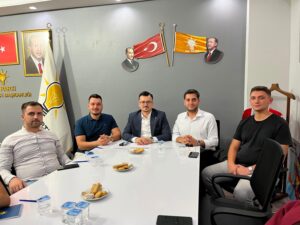 İl Gençlik Kolları Başkanımız Ve Yürütme Kurulu Üyelerimiz Karesi İlçe Gençlik Kolları Yönetim Kurulu Toplantısına Katıldı