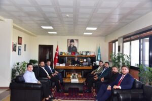 İl Gençlik Kolları Başkanımız Ve Yürütme Kurulu Üyelerimiz Balıkesir Üniversitesi Rektörümüzü Ziyaret Etti