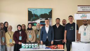 İl Gençlik Kolları Başkanımız, Balıkesir Üniversitesi’ndeki Kampüse Hoş Geldin Standımızı Ziyaret Etti